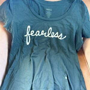 Torrid Fearless Navy Women's Tee